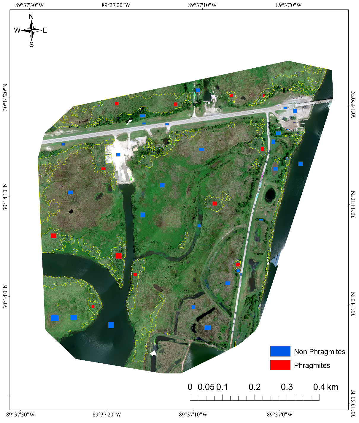 Study Area with Ground Reference